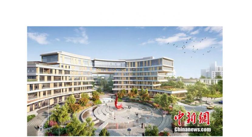 港科大(广州)校园效果图。