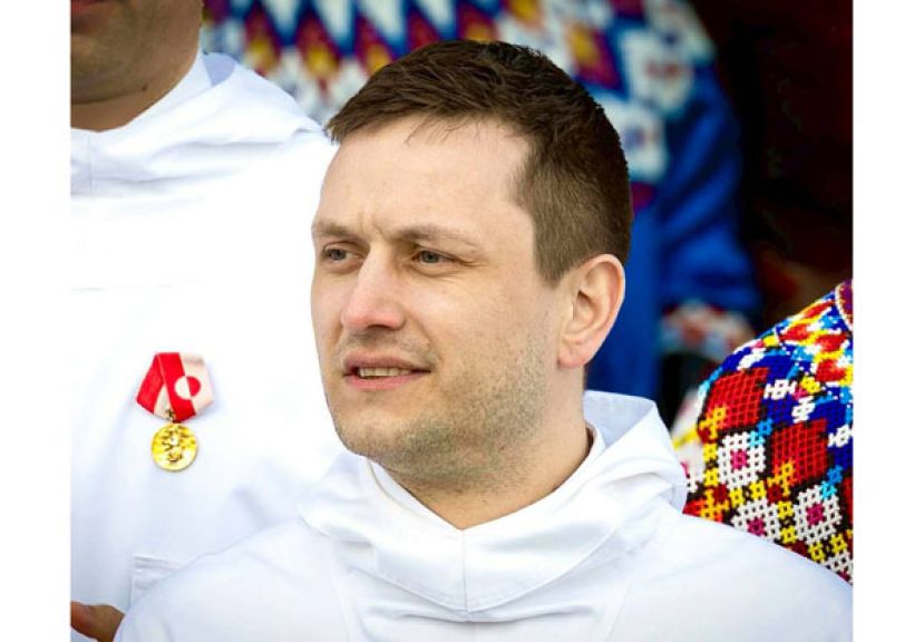 格陵兰总理尼尔森。