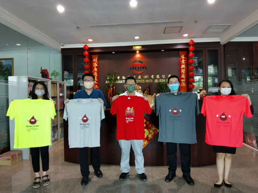 ABM Fujiya Berhad 办爱心捐血活动