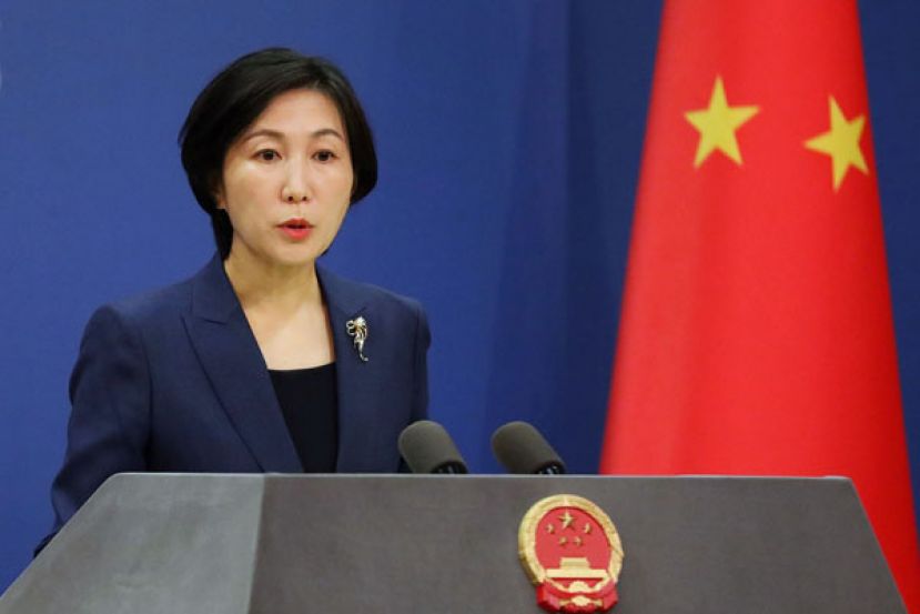 中国外交部发言人毛宁。