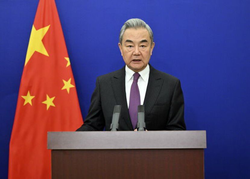 中国外交部长王毅。
