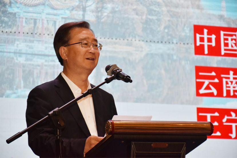 中国云南省委书记兼云南省人大常委会主任王宁。