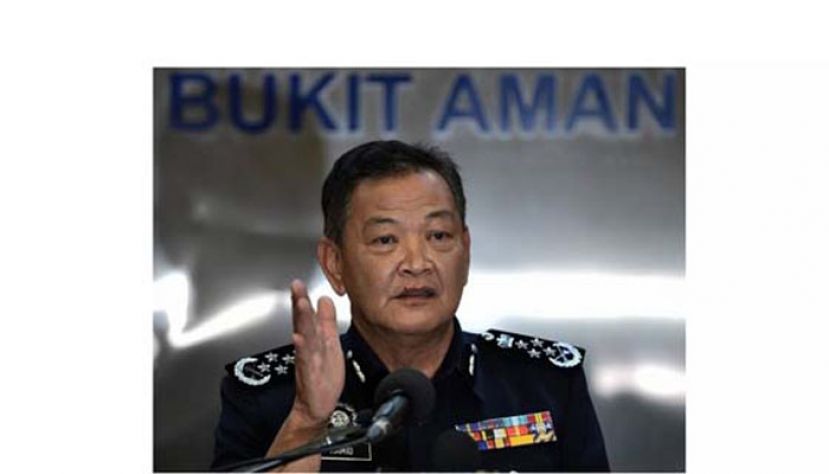 全国警察总长丹斯里阿都哈密。