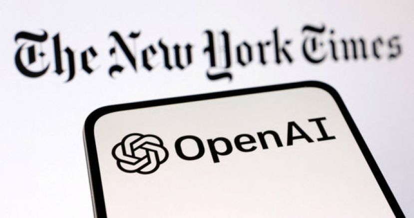 《纽约时报》于2023年底指控OpenAI未经同意滥用自家报导内容来训练AI。