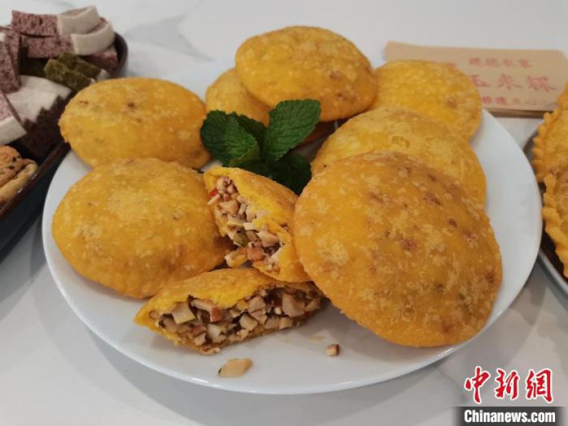 建德玉米粿。