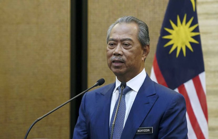 首相丹斯里慕尤丁。