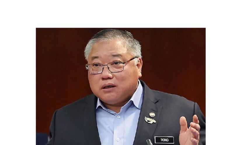 拿督斯里张庆信。