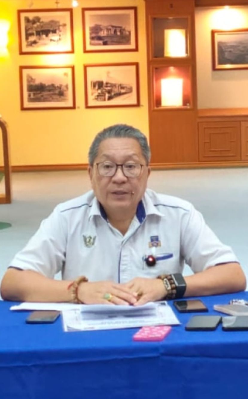 晋南市市长拿督黄鸿圣。