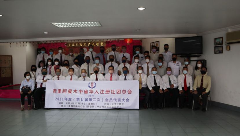 全体代表合照。