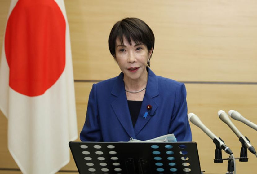 日本首相高市早苗。