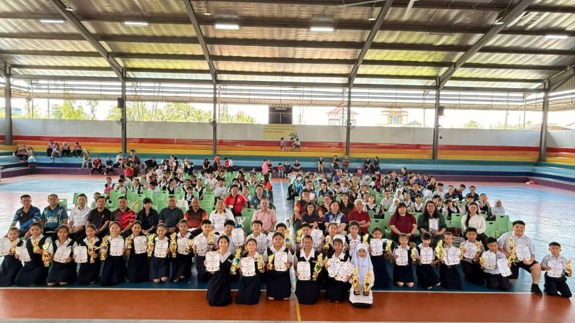 斯木省华小学生华语学术暨才艺赛落幕 14华小角逐