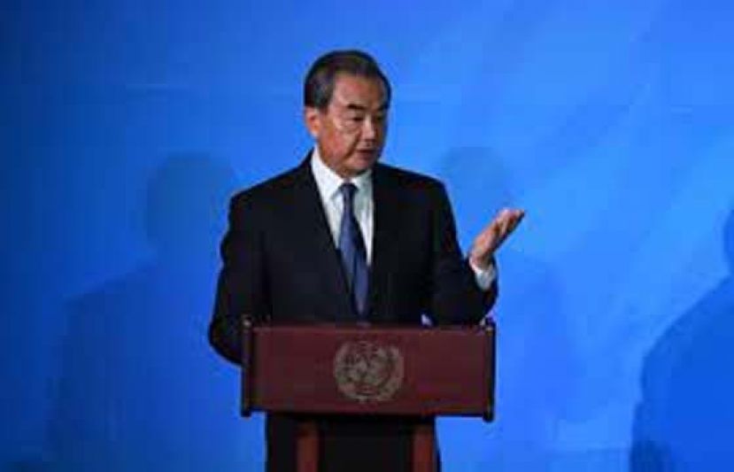 习近平主席特别代表王毅出席气候变化高级别会议并致词。