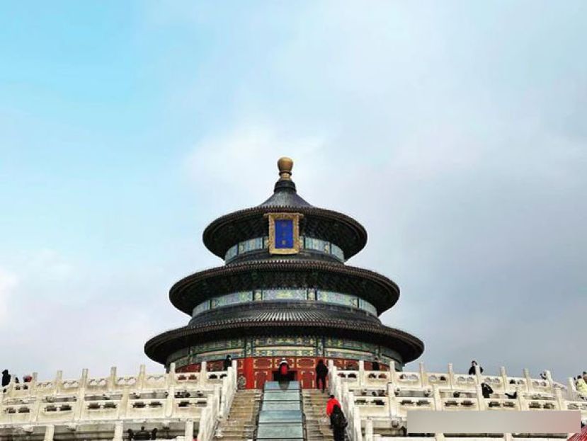 北京天坛。
