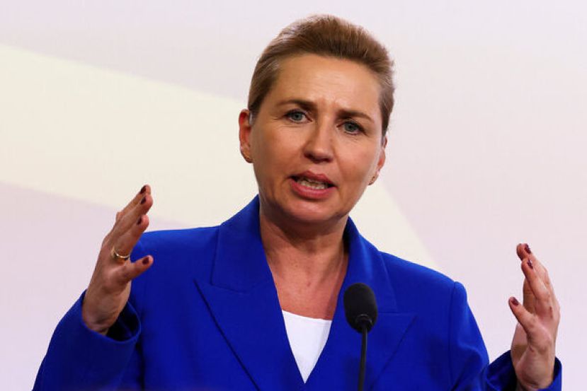 丹麦总理佛瑞德里克森。