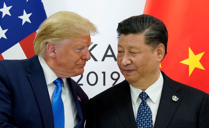 特朗普与习近平。