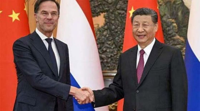 习近平与荷兰首相会面： 科技壁垒只会导致分裂和对立。