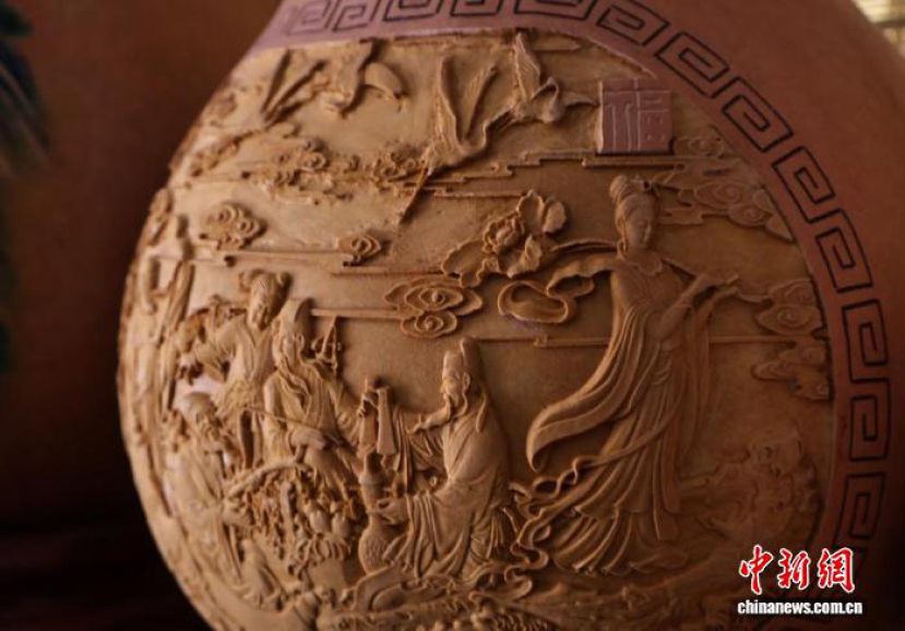 &ldquo;八仙葫芦&rdquo;细节。