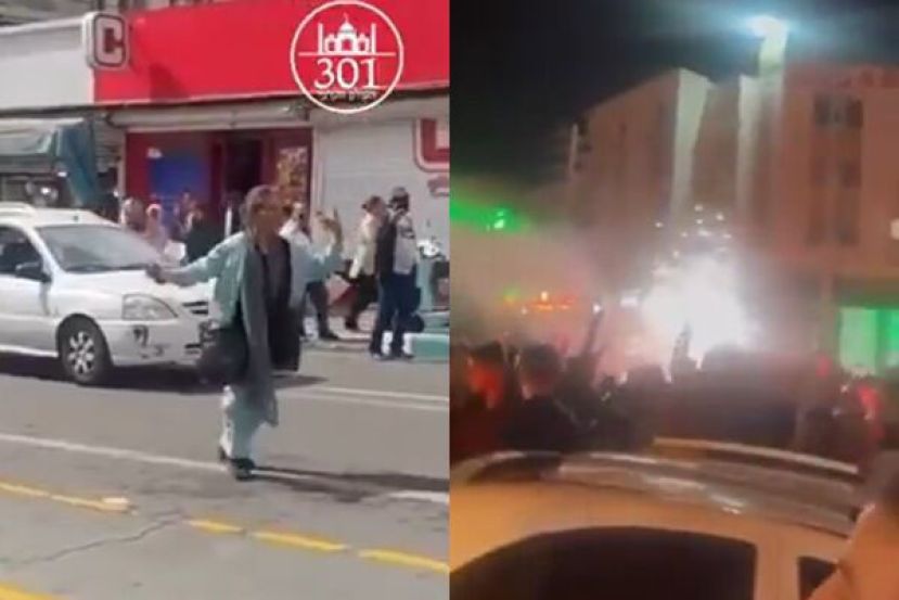 哈米尼死讯传出後，民众群聚街头欢庆，还有人在马路上跳舞。