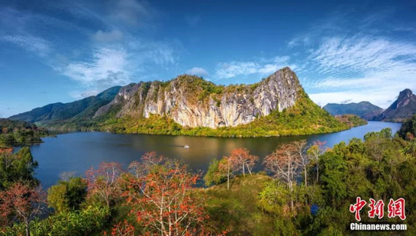 昌江黎族自治县优美的自然风光。