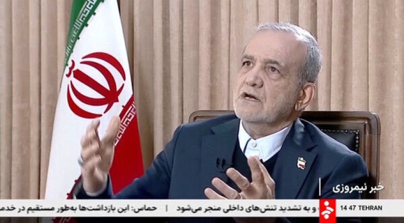 伊朗总统裴泽斯基安。