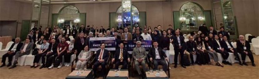 在&ldquo;TechFrontier Incubator（TFI）第一届成果展示日&rdquo;的合影。