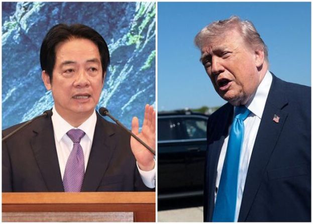 特朗普表示会和赖清德谈话。