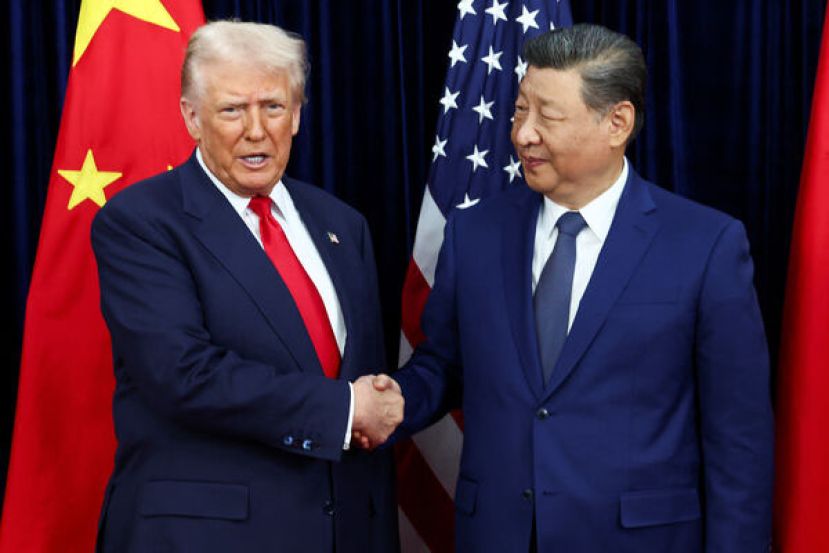 美国总统特朗普日前在韩国釜山与中国国家主席习近平会晤。