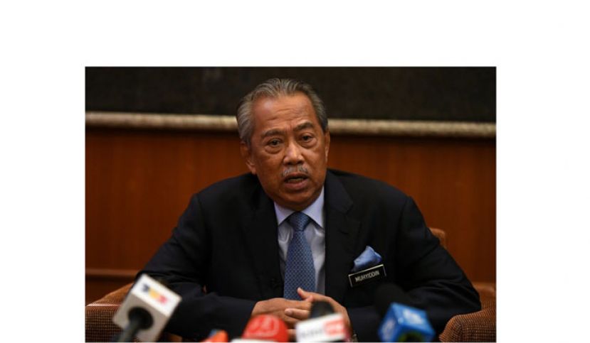 首相丹斯里慕尤丁。
