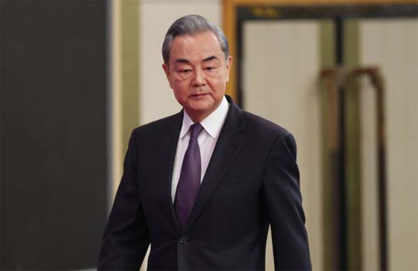 中国外长王毅。