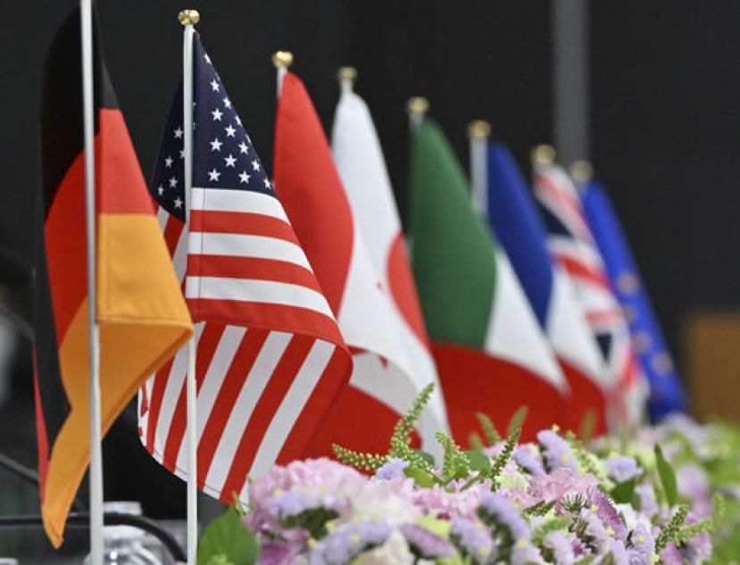 G7成员国为加拿大、法国、德国、意大利、日本、英国、美国。