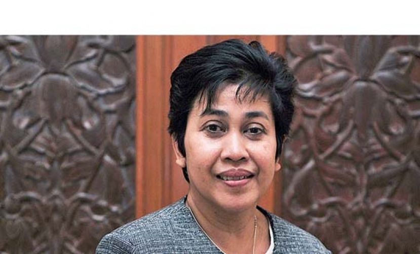 国家银行总裁拿督诺珊霞。