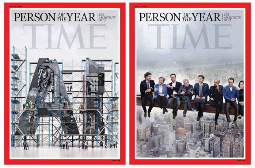 时代杂志公布2025年度风云人物。