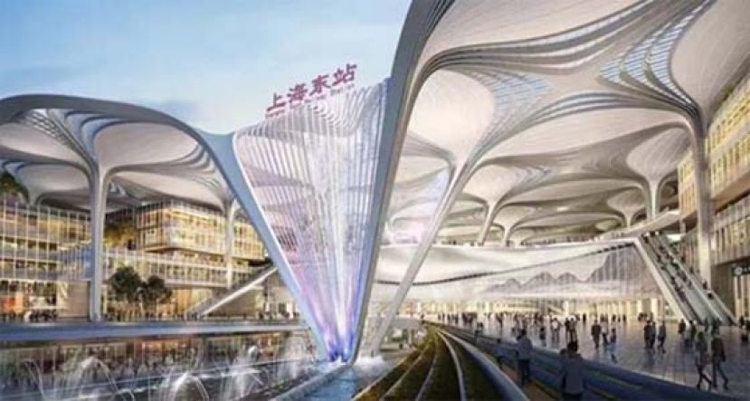 上海再开建世界级超大工程，东方枢纽占地155平方公里。