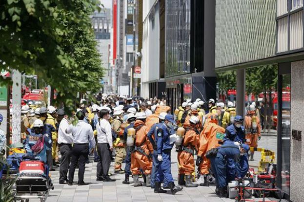 银座GINZA SIX发生催泪喷雾攻击。