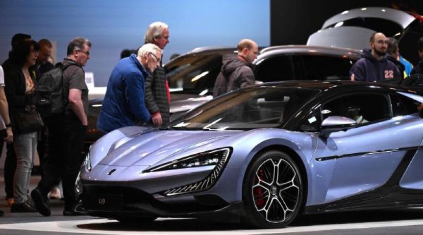 比亚迪&ldquo;扬望U9&rdquo;电动车。