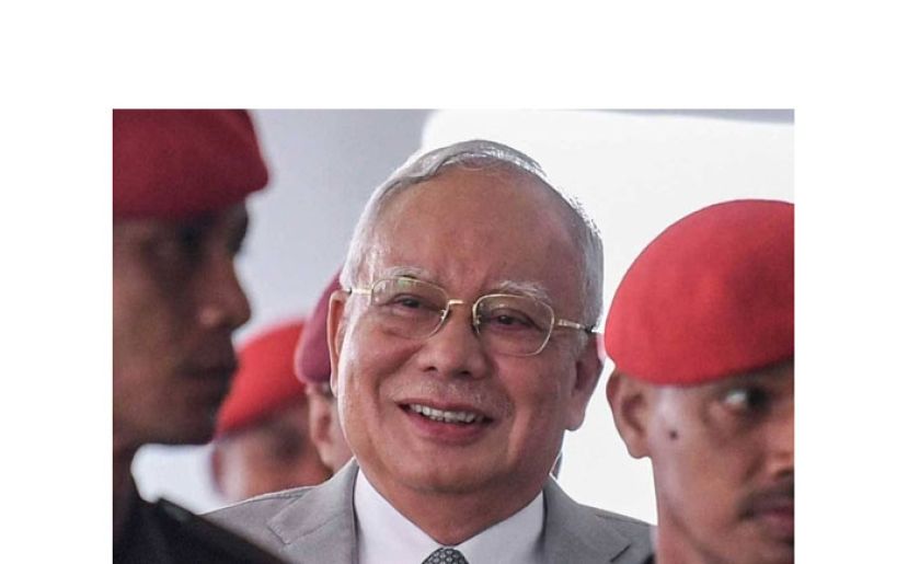 前首相拿督斯里纳吉。