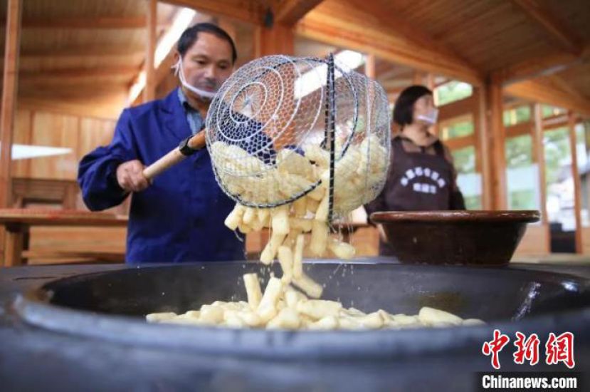 蔡宅豆腐工坊。