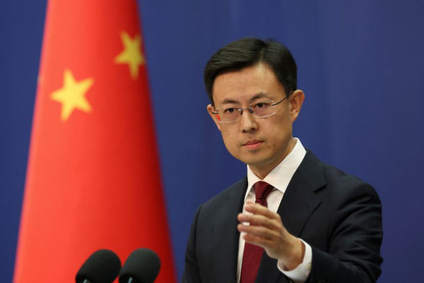 中国外交部发言人郭嘉昆没有正面回应货物内容，强调履行国际义务。