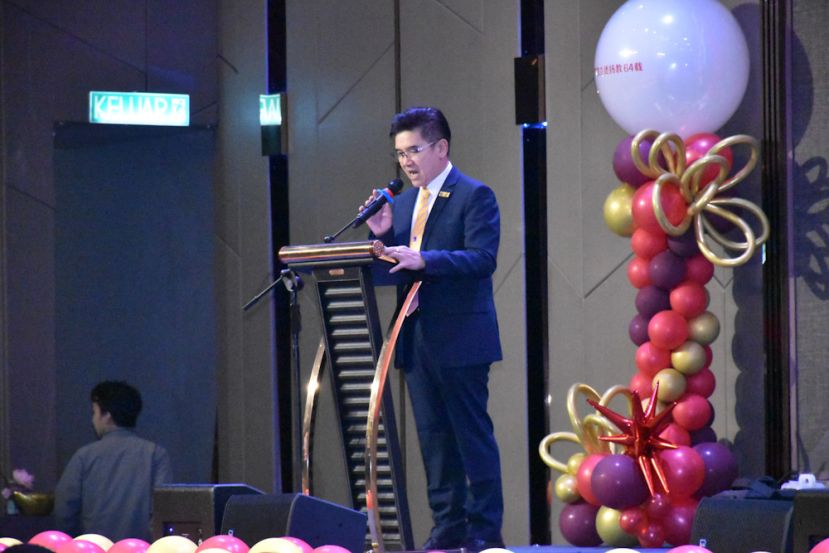 南洋德教总会副会长拿督黄政棕。