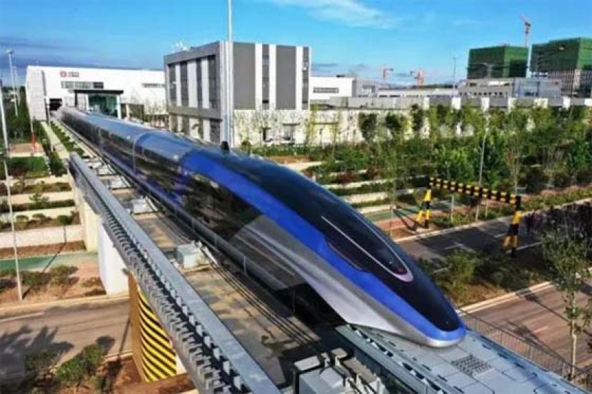 中国时速600公里磁浮交通系统，首次亮相欧洲。
