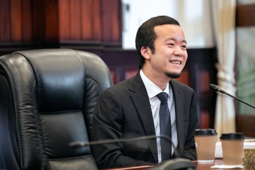 太子集团董事长陈志。