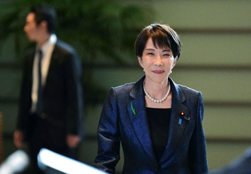 日本首相高市早苗。
