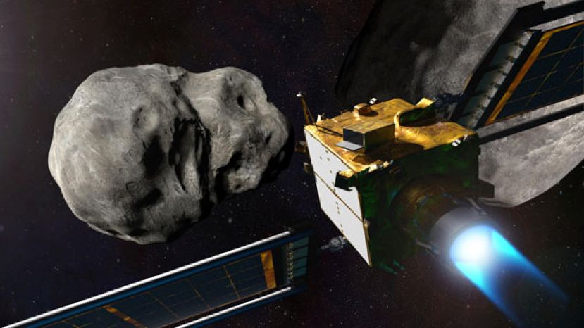 NASA发射太空飞行器撞击680万英里外的双生卫。