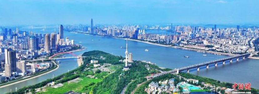 长江武汉段。