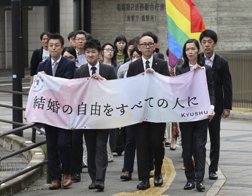 日本札幌高等法院14日裁定禁止同婚违宪。