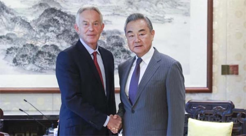 王毅晤英前首相布莱尔，批美以轰炸伊朗成&ldquo;恶劣先例&rdquo;。