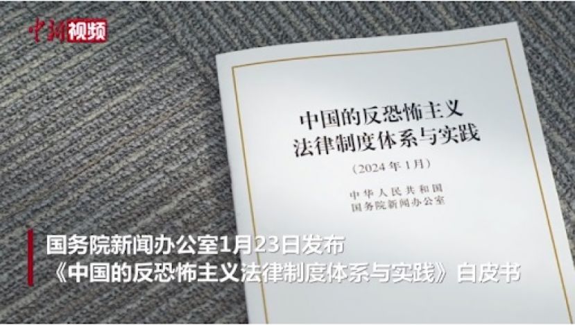 中国的反恐怖主义法律制度体系与实践